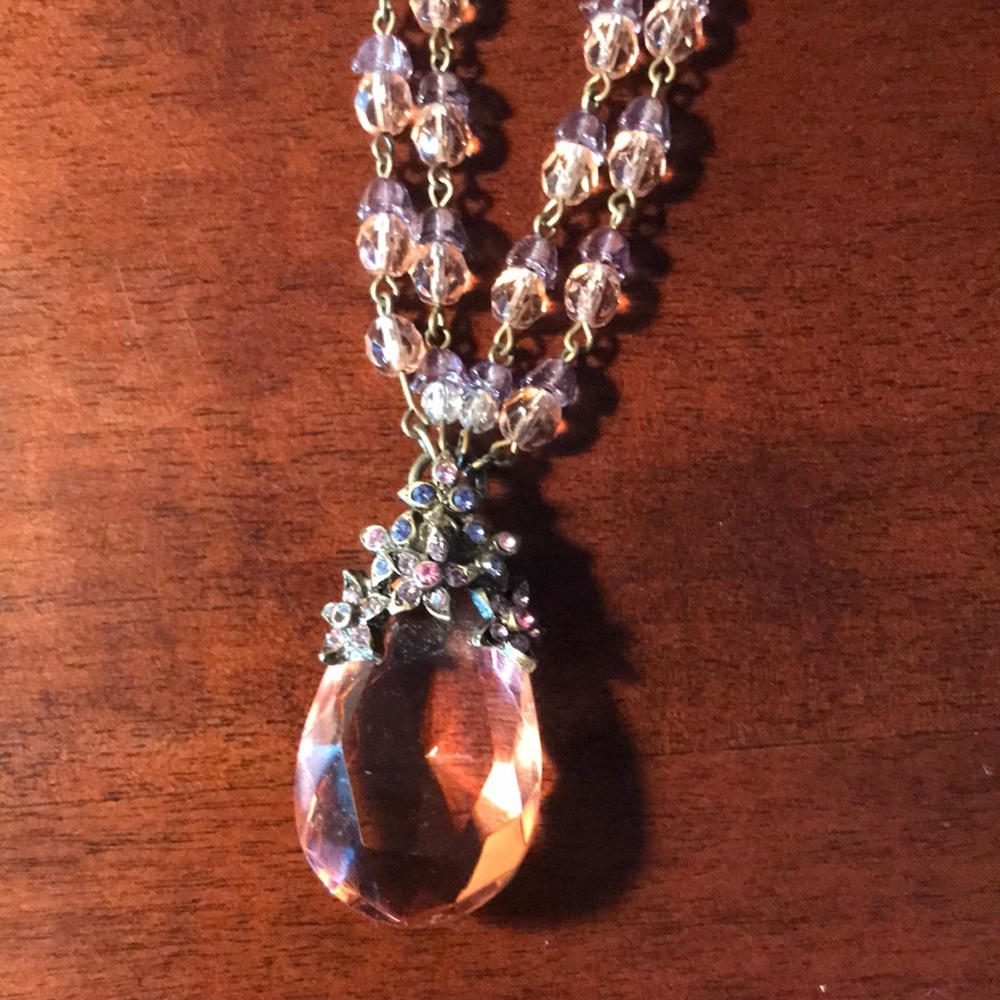 Beaded Crystal Necklace